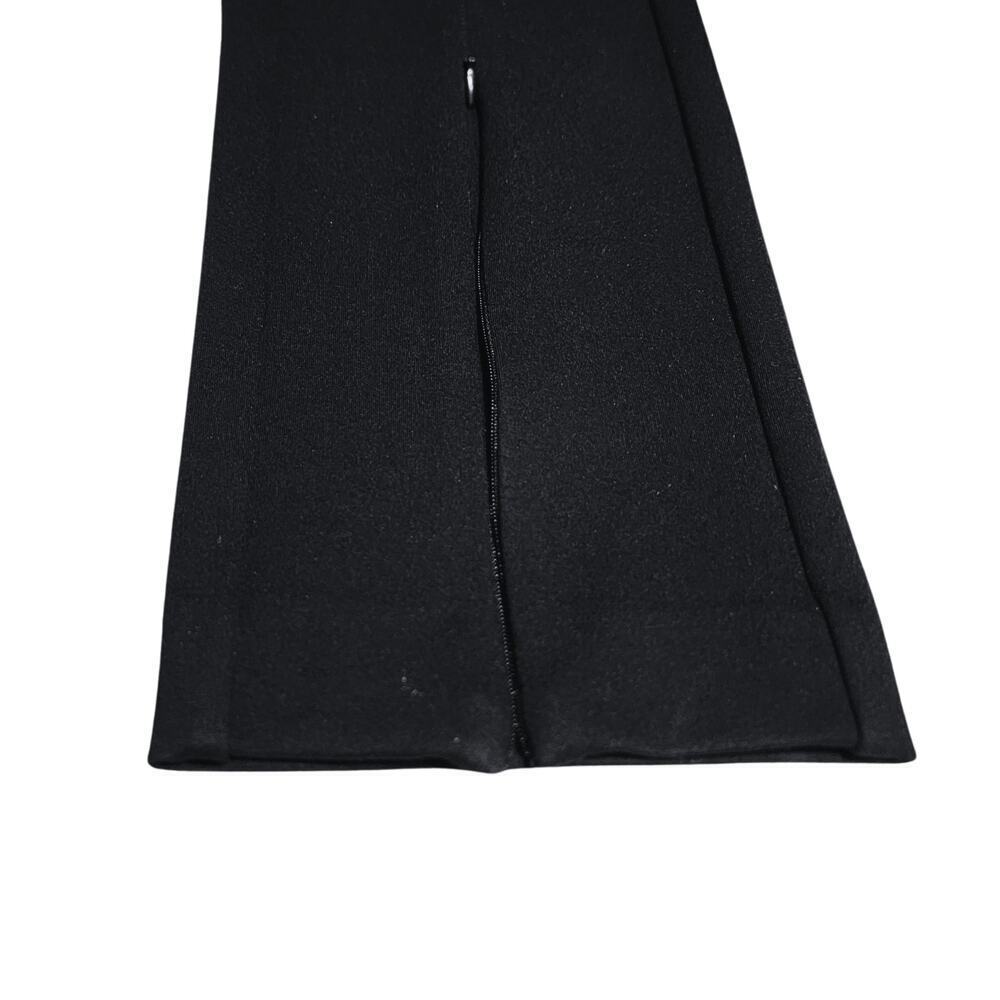 MAEVE Black Flare Leg Ankle Zip Pants Womens 8 Legging Dressy Business Sleek NWT - Picture 6 of 14